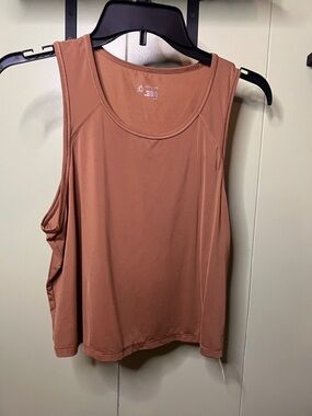 aerie Rust-Colored Athletic Tank Top